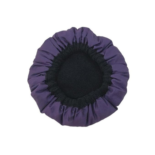 Steam Cap, Cordless Deep Conditioning Heat Cap Flaxseed Heat Cap Microwavable Heat Cap Hair Care Cap Heat Cap for Deep Conditioning Hair Therap, Purple