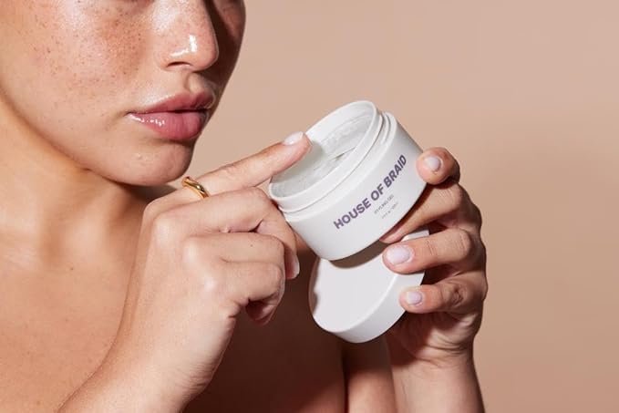 Hair Styling Gel - Extra Hold for Curly, Wavy, Slick Back, Edge Control, Braid Gel - Non Toxic, Frizz and Flake Free Hair Jam with All Natural Ingredients (3.4 Oz)