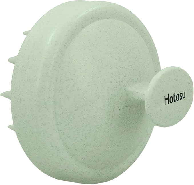 Scalp Massager Brush for Hair Growth – Silicone Scalp Scrubber & Scalp Exfoliator – Manual Scalp Massager Brush for Wet or Dry Use – Hair Massager Scalp Shampoo Brush Tool (Pink)