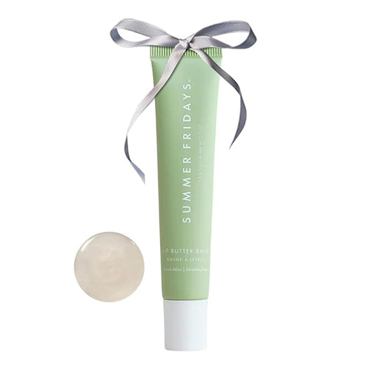 Summer Fridays Tinted Lip Butter Balm - Conditioning Vegan Lip Balm for Instant Moisture, Shine & Hydration - Softening & Soothing Skincare - Sweet Mint (.5 Oz)