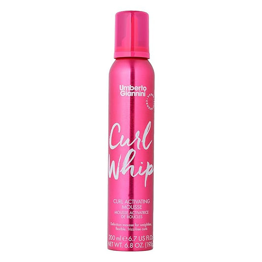 Umberto Giannini Curl Jelly Scrunching Jelly Limited Edition Vanilla, Vegan & Cruelty Free Frizz Styling Curl Control Hair Gel for Curly or Wavy Hair