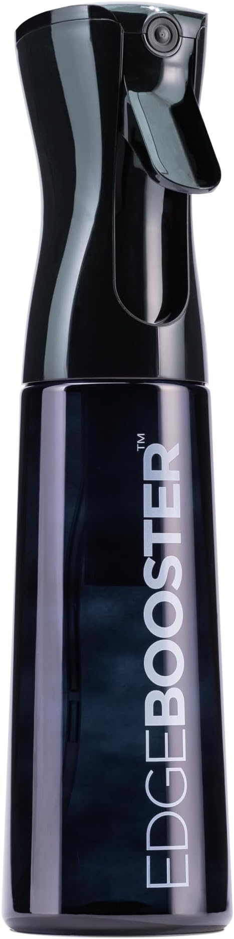 Style Factor Edge Booster Mist Spray Bottle for Hair (10.1oz/300ml) - Continuous Ultra Fine Mist Sprayer – For Hairstyling, Salons, Cleaning, Plants, Essential Oil & More - Black