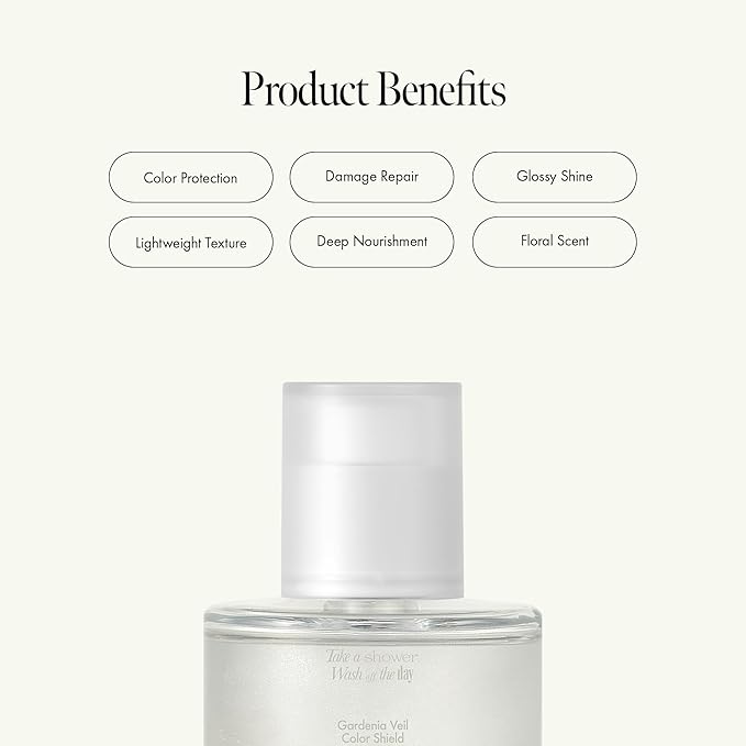 ANILLO Gardenia Veil Color Shield Hair Essence – Lightweight Leave-In Treatment for Color-Treated Hair – Shine Boost, Damage Repair, Color Fixing System, Floral Scent – (50ml / 1.69 fl. Oz)