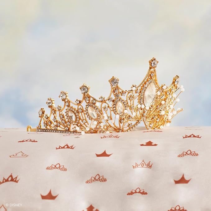 Kitsch & Disney Desert Crown Satin Pillowcase with Zipper – Soft Cooling, Better Than Silk Pillowcase, Disney Design for Kids Rooms & Toddler Bed Time Pillow Case – King 19x36