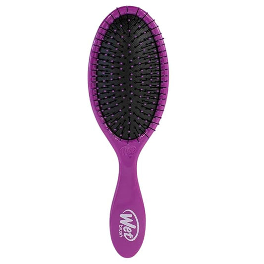 Wet Brush Original Detangling Hair Brush, Purple, Ultra-Soft IntelliFlex Bristles, Detangler Hairbrush Glides Through Tangles With Ease For All Hair Types, For Women, Men, Wet & Dry Hair