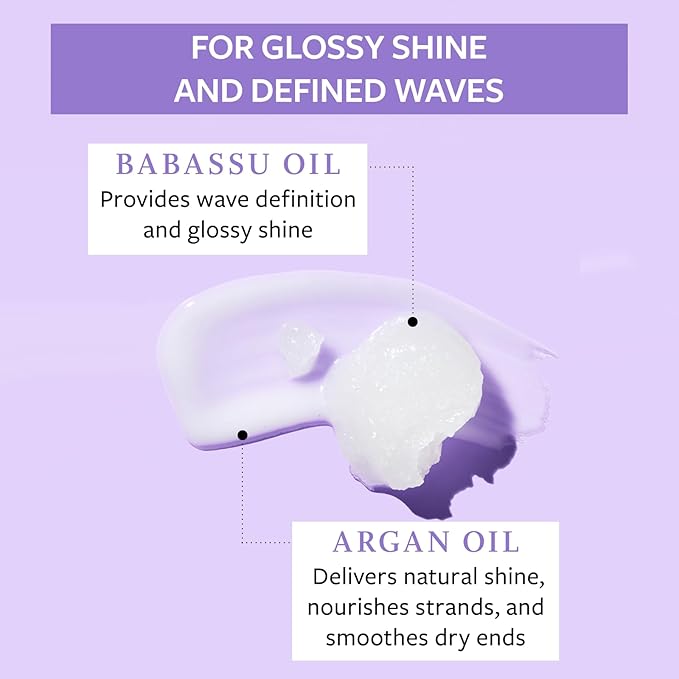 Function of Beauty Wavy Leave In Hair Conditioner - Sulfate-Free Leave In Conditioner Treatment for Natural Wavy Texture - Lightweight, Anti-Frizz, Strengthening & Hydrating - Hair Care Products