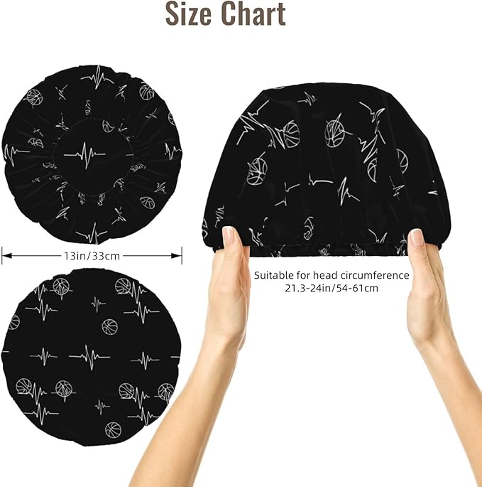 Silk Bonnet for Sleeping, Satin Hair Bonnets, Soft Elastic Band Silk Sleep Cap, Hair Wrap for Women