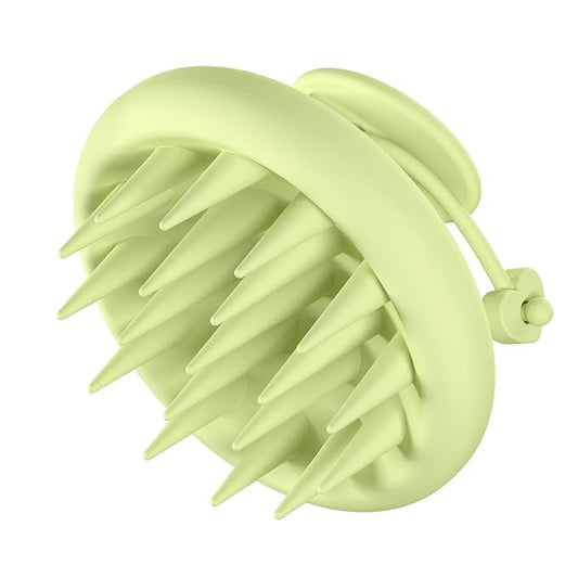 Roycederm Scalp Massager Brush Hair Scrubber – Soft Silicone Shampoo Brush for Scalp Care, Itchy Relief & Deep Cleansing – Ideal for Dandruff, Seborrheic Dermatitis & Scrub Use