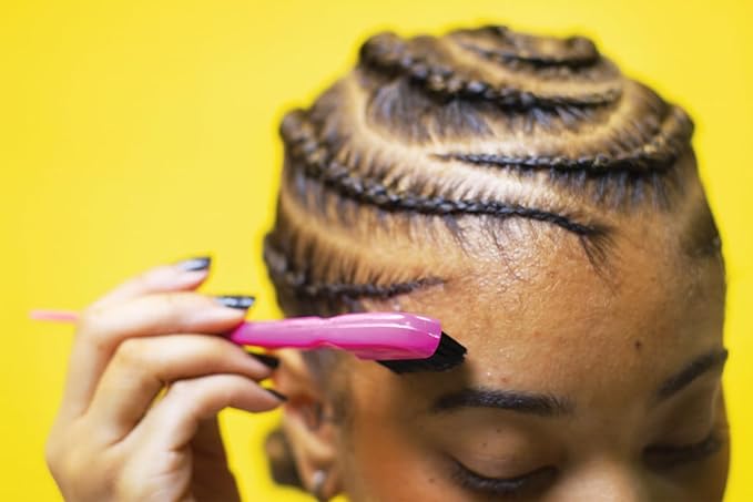 Black Panther Edge Control Gel For 4C Natural And Relaxed Hair, Enriched With Multi Vitamins, Non-Greasy, Non-Flaking, No White Cast, 24 hrs hold, Supports Hair Growth, Protective Hair Types