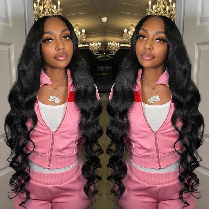 Human Hair Bundles Body Wave 3 Bundles (26 28 30 Inch) 100% Unprocessed Human Hair Virgin Remy Hair Extension Natural Color for Black Women