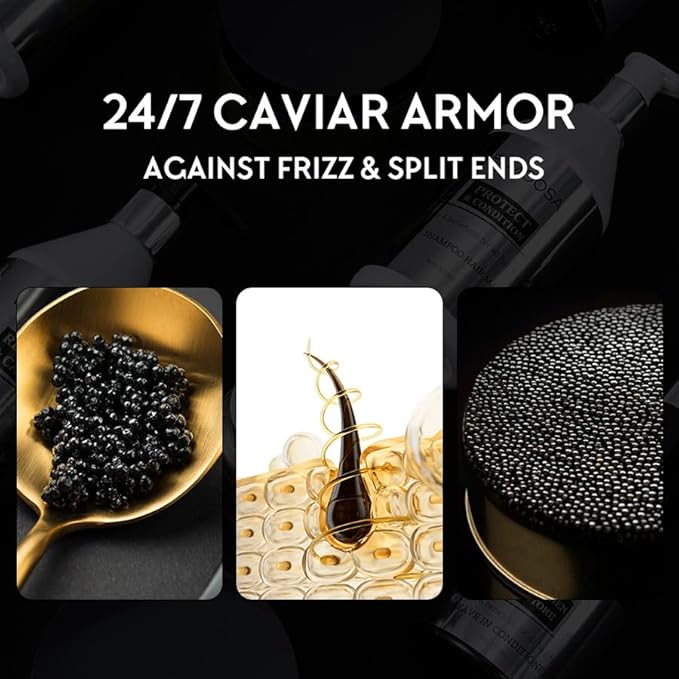 Caviar Leave In Conditioner,100ml Enriched With Various Advanced Moisturizing Ingredients,Hydrates & Strengthens Hair For Straight hair/Curly hair/Long hair/Short hair/All hair types