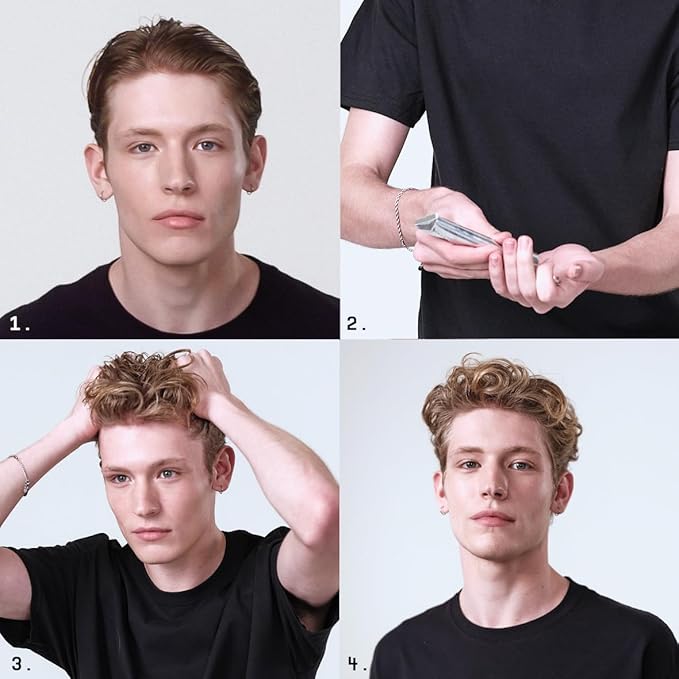 Fatboy Hair Styling Cream & Heat Protectant, Medium Flexible Hold for Long Lasting Volume, Thickening Hair, Crisp & Flexible Finish, Hair Care for All Hair Types, Paraben Free, Color Safe, 3.4 Oz