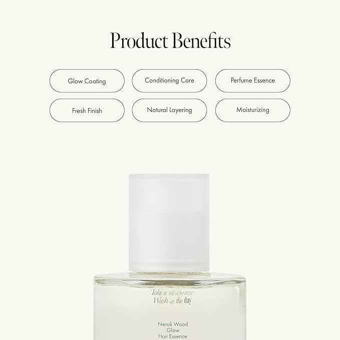 ANILLO Neroli Glow Hair Essence with Bitter Orange Flower Oil & Complex for Soft Shine, Floral Citrus Scent, Paraben-Free (50ml / 1.69 fl. Oz)