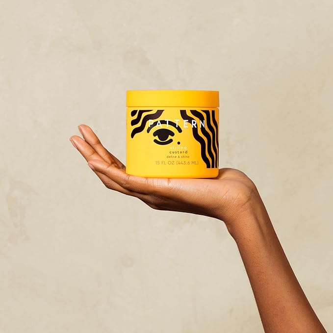 PATTERN Beauty by Tracee Ellis Ross Styling Custard, 15 Fl Oz, Best for Curlies, Coilies and Tight-Textured Hair, 3a-4c
