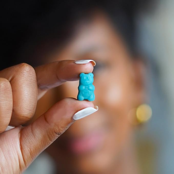 SugarBearPro Hair Vitamin Gummy 35 Day Supply, Extra Strength Biotin 6000mcg for Hair Growth, Vegan Vitamin B12, MSM, Inositol, Omega 3, Elderberry, Certified Kosher, Halal, Cruelty-Free