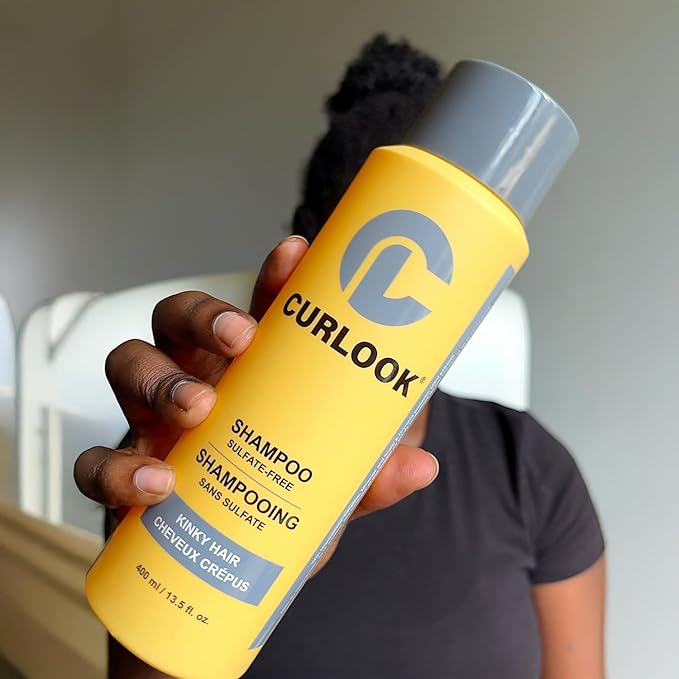 Shampoo for Kinky-Coily Hair | Sulfate-Free - 400ml (13.5 oz) | Gently Cleanses, Moisturizes, Maintains, and Defines Kinks | Made in Canada Curly Hair Products