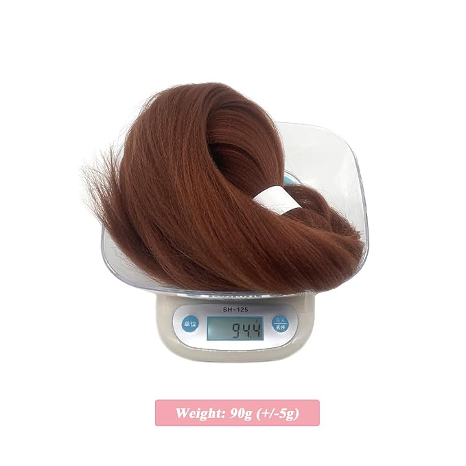 Pre Stretched Braiding Hair Light Brown Color 30 Braiding Hair Extensions for Box Braids Crochet Hair Knotless Kids Micro Jumbo Crochet Braiding Hair 26 inch 3 pack