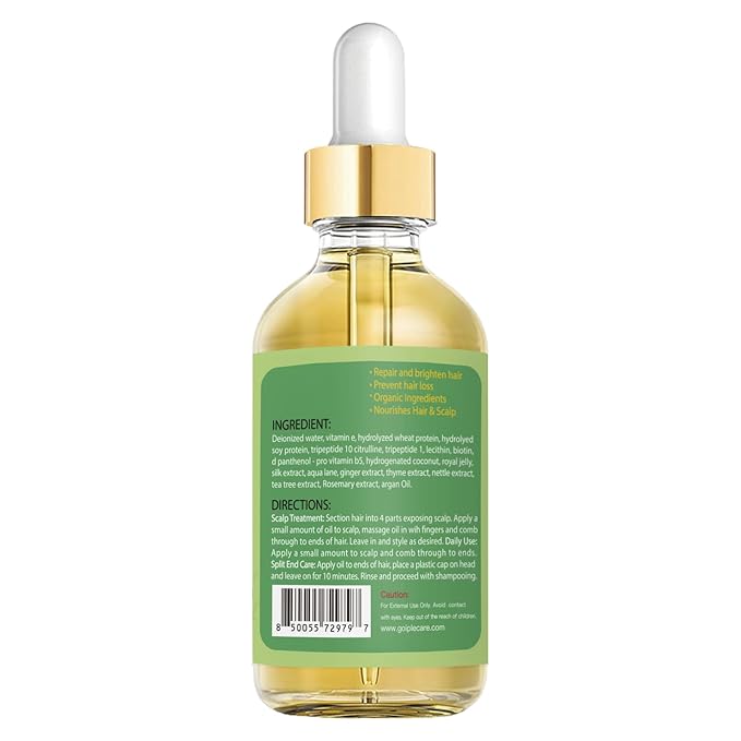 Extra Hold Styling Gel and Mousse for Braids, Twists, Locs, Cornrows - Frizz Taming, Smoothing & Edge Control with Rosemary Hair Growth Oil (Bonus: Hair Combs, Bonnet, Clips)