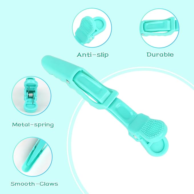 Ondder 24 Pack Alligator Hair Clips, Clips for Hair Sectioning, Hair Styling Accessories for Women Men Girls Teens,Multicolor