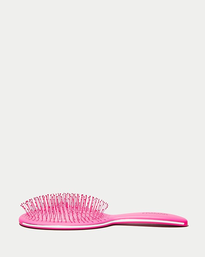Framar Detangling Brush for Curly Hair – Hair Brushes for Women, Wet Hairbrush For Women, Hairbrushes, Pink Hair Brush Detangler, Reduces Breakage, Frizz and Static – Pink Brush