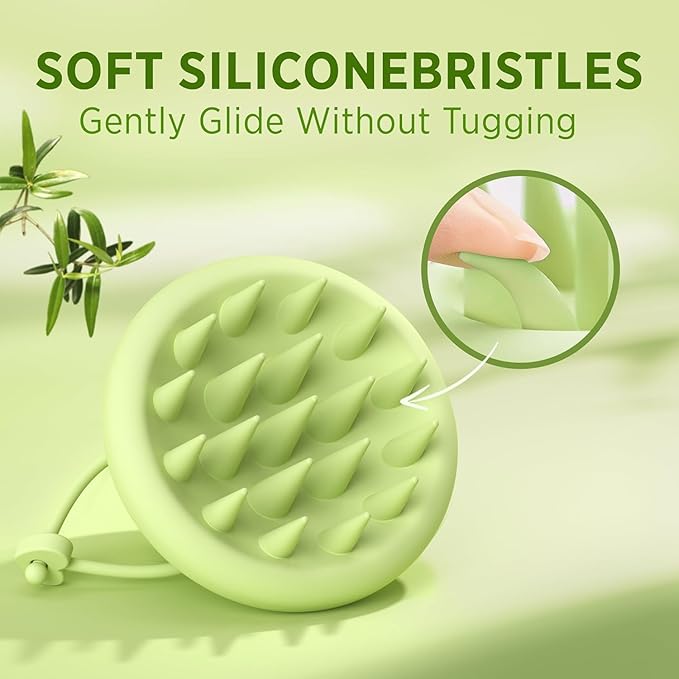 Roycederm Seborrheic Dermatitis & Psoriasis Shampoo with Scalp Massager Brush – Scalp Cleansing & Comfort Care Set for Dry, Itchy, Flaky Scalp, Dandruff & Buildup Support