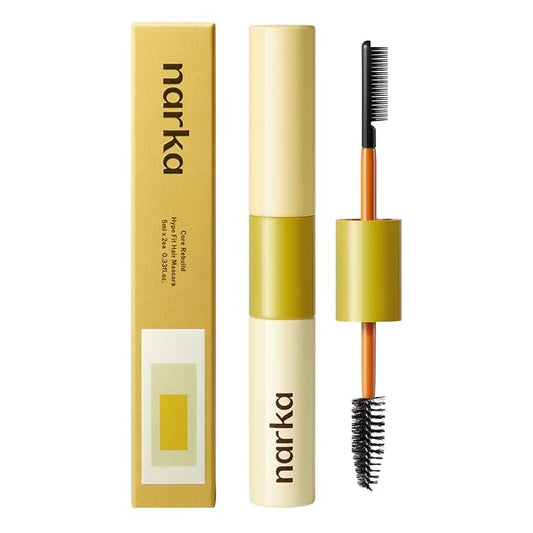 Hype Fit Hair Mascara – Flyaway Slick Stick & Edge Control with Dual-Brush Design for Precision Styling, Lightweight Non-Greasy Natural Hold, Easy-Wash Formula