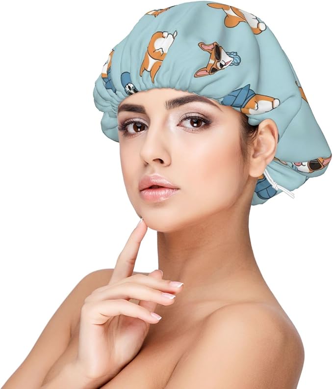 Silk Bonnet for Sleeping, Satin Hair Bonnets, Soft Elastic Band Silk Sleep Cap, Hair Wrap for Women