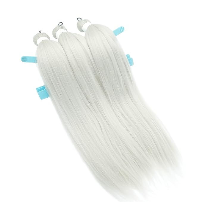 Silver Grey Braiding Hair Pre Stretched Hypoallergenic Gray Braiding Hair Extensions for Braiding Box Braids Micro Long Jumbo Knotless Kids Crochet Prestressed Braiding Hair 26 inch 3 packs