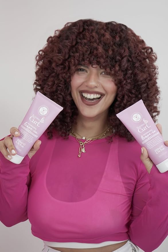 Kozma Curl Nourishing Leave-In Conditioner 200 ml | Lightweight Leave-In for Curly & Wavy Hair | Detangling Moisture Care with Biomimetic Ceramide & Botanical Oils | No Hold