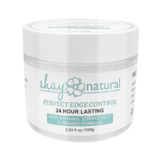 Perfect Edge Control, 24 Hour Hold, Strengthens Hair-Line, Water-Based Hair Gel 3.53fl oz