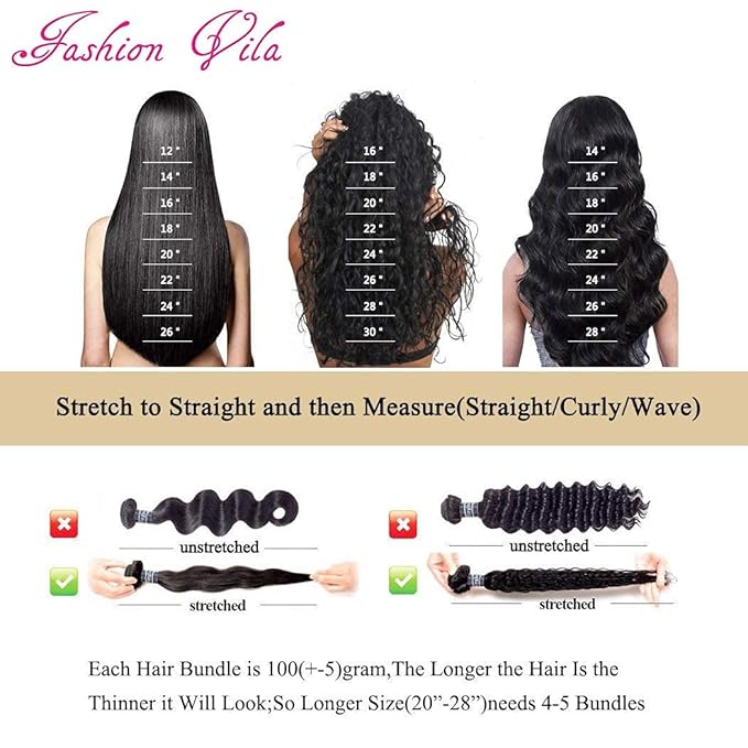 Straight Human Hair Bundles 3 Bundles 24-26-28 Inch 100% Unprocessed Brazilian Virgin Remy Hair Straight Human Hair Extensions For Black Women