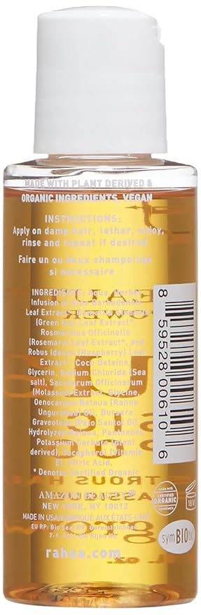 Rahua Classic Shampoo, Vegan Moisturizing Shampoo for Women and Men, Sulfate Free, Gentle Hair Care for All Hair Types, Clarifying Formula Oil, Quinoa, Aloe Vera, and Palo Santo, 2 Fl Oz
