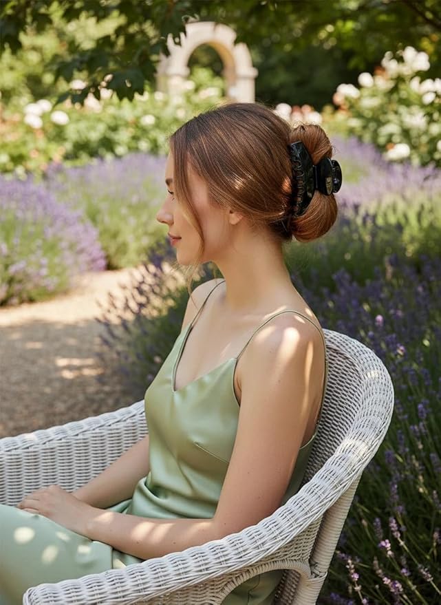 6 Pack Silicone Cloud Claw Clips, Soft & Flexible Cloud Claw Clips, Squishy Hairclips for Thin and Thick, Hair Accessories for Women & Girls