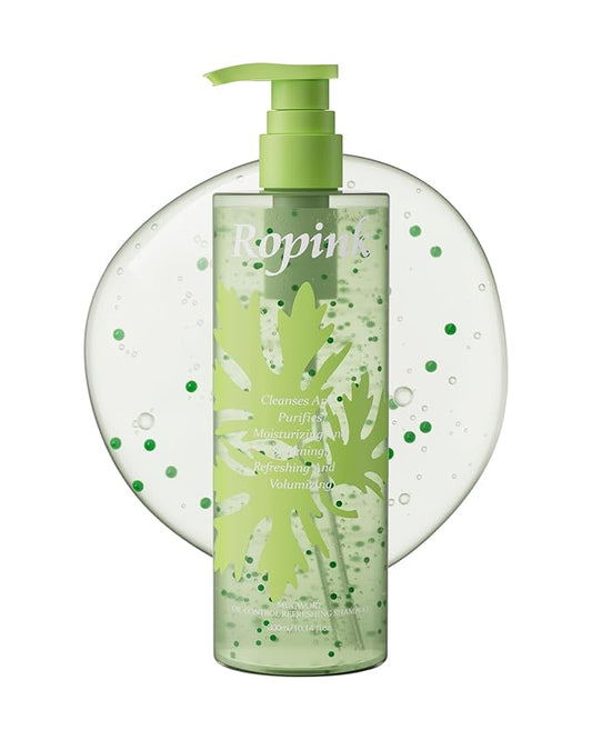 Mugwort Anti-Dandruff Shampoo – Oil-Control Refreshing formula, Soothes Itchy Scalp, Balance Scalp Barrier, Lightweight & Volumizing Hair, Silicone-Free, 10.1 fl oz