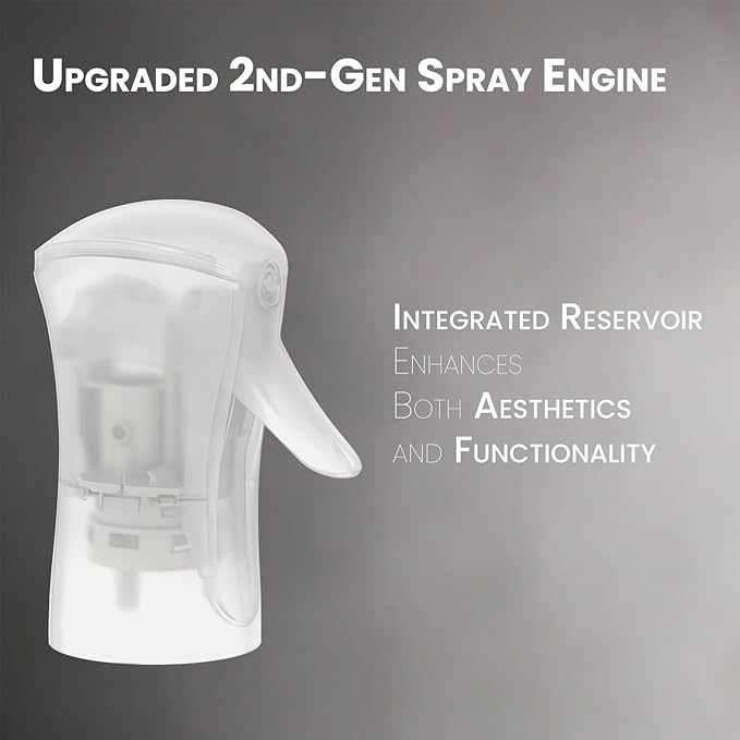 Mistifi Fine Mist Spray Bottle for Hair – Continuous Refillable Mister for Hairstyling, Barber, Salon, Beauty, Skincare, Pets –(200ml 1Pc, White bottle)