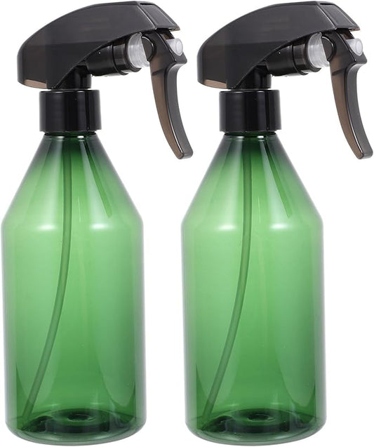 2Pcs 300Ml Spray Bottles Plant Watering and Beauty Sprayers Refillable Mist for Hair Care and Home Gardening