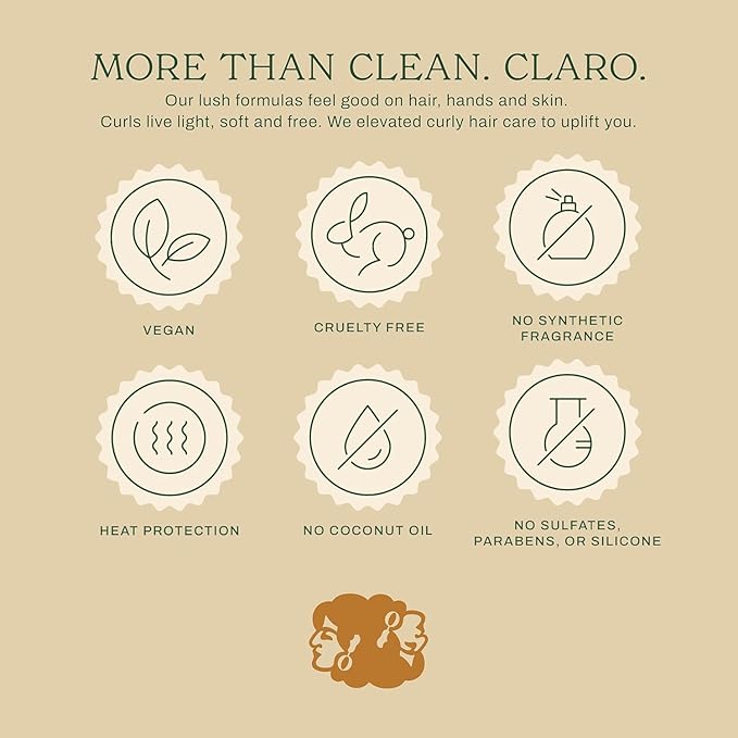 OCOA Curl Cream & Styling Gel Bundle – Hydrate, Define, & Protect Curls – Made with Hibiscus, Mango Butter, Flaxseed, and Marula Oil – Frizz-Free, Long-Lasting, Soft & Touchable Finish – 8oz