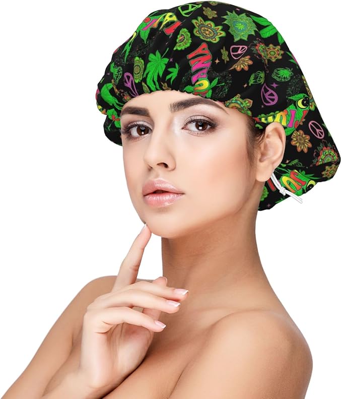 Silk Bonnet for Sleeping, Satin Hair Bonnets, Soft Elastic Band Silk Sleep Cap, Hair Wrap for Women