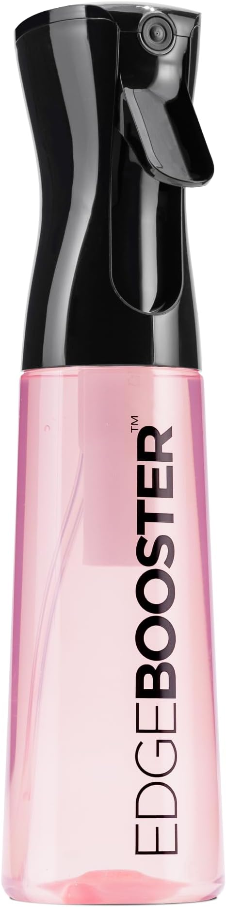 Style Factor Edge Booster Mist Spray Bottle for Hair (10.1oz/300ml) - Continuous Ultra Fine Mist Sprayer – For Hairstyling, Salons, Cleaning, Plants, Essential Oil & More - Pink