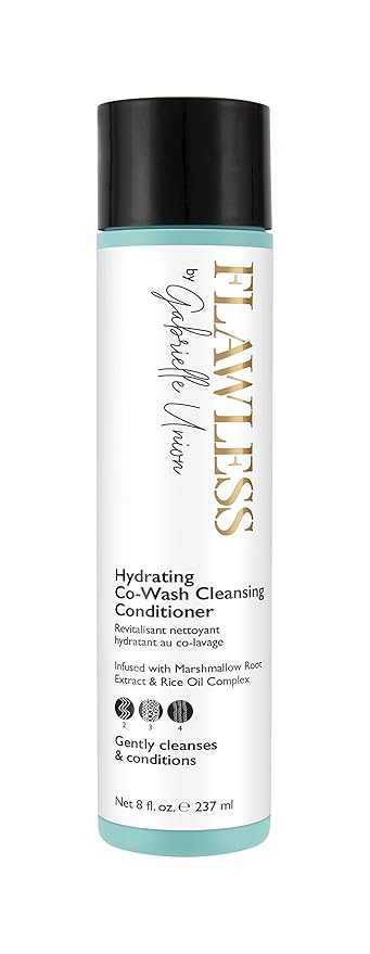 Flawless by Gabrielle Union - Hydrating Co-Wash Cleansing Hair Conditioner, 8 OZ