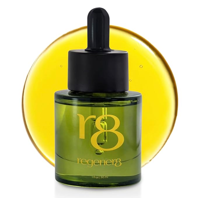 regener8 Hair & Scalp Oil for Women – Essential & Carrier Oil Blend for Hormone-Related Thinning & Loss – Natural Support for Postpartum, Menopause & Chronic Stress