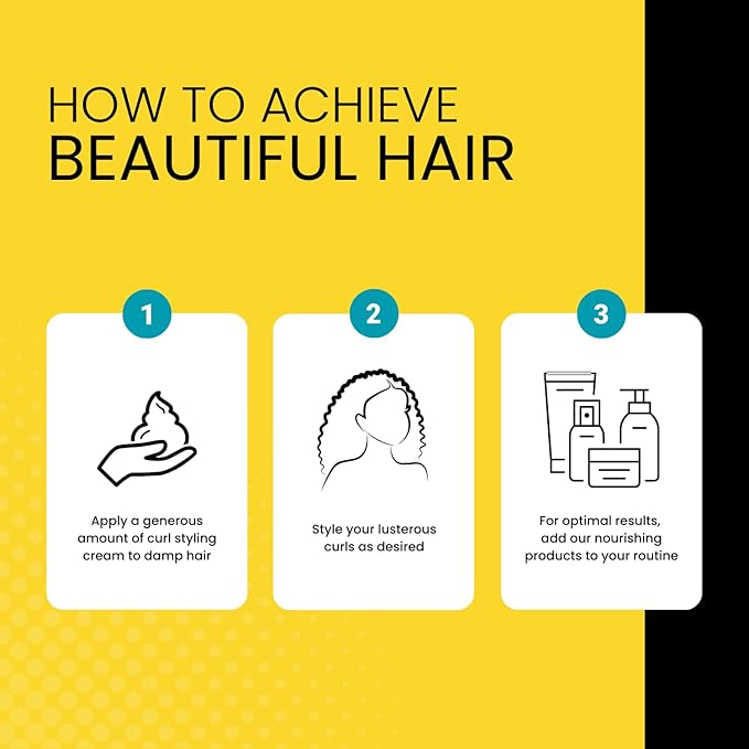 The Hair Diagram - Ashley Marie Moisture Control Curl Cream with Avocado & Sunflower Oil - Natural Ingredients - Anti Frizz Curly Hair Styling Cream - Color Safe - Paraben & Sulfate Free - 12oz