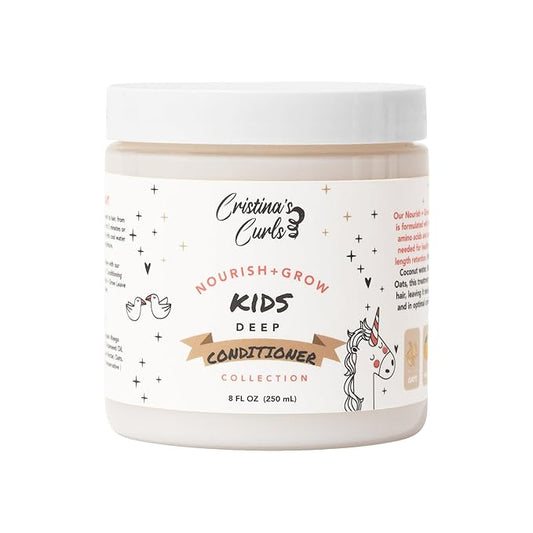 Cristina's Curls Kids Deep Conditioner – Plush Moisture And Slip For Easy Detangling