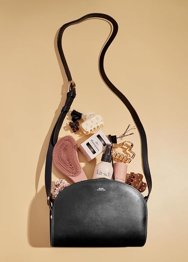 Kitsch Detangler Brush – Gentle Curly Hair Brush with Flexible Bristles for All Hair Types - Wet or Dry | Detangling Hair Brushes for Women & Men, Adults & Kids - Terracotta