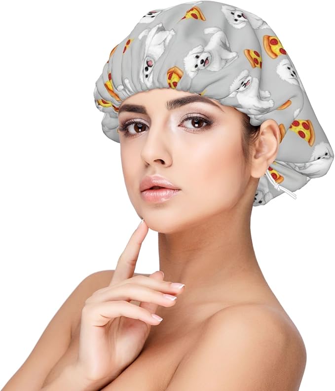 Silk Bonnet for Sleeping, Satin Hair Bonnets, Soft Elastic Band Silk Sleep Cap, Hair Wrap for Women