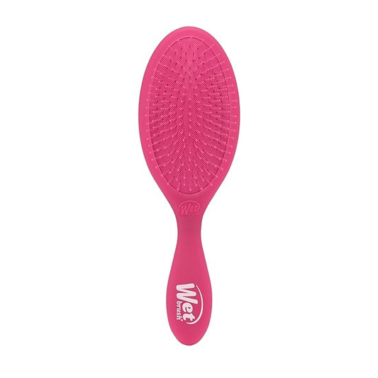 Wet Brush Original Detangler Hair Brush, Pink Frost - Ultra-Soft IntelliFlex Bristles - Detangling Brush Glides Through Tangles For All Hair Types (Wet Dry & Damaged Hair) - Women & Men