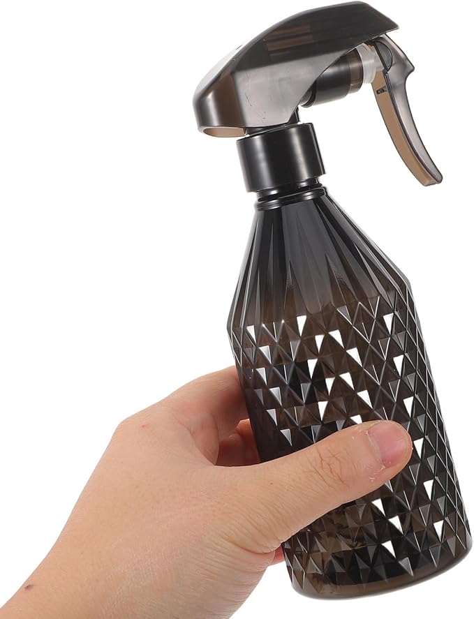 2pcs Continuous Spray Bottle for Hair Care - Barber Water Misting Bottle 200ml with Steel Ball Refillable Fine Mist Sprayer for Home Barber Salon