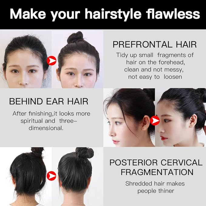 BestLand 2 Pack Hair Finishing Stick, Non-Greasy Hair Wax Stick for Flyaways, Baby Hair, Bangs and Frizz Control, Small Broken Hair Styling Cream (Pack of 2)