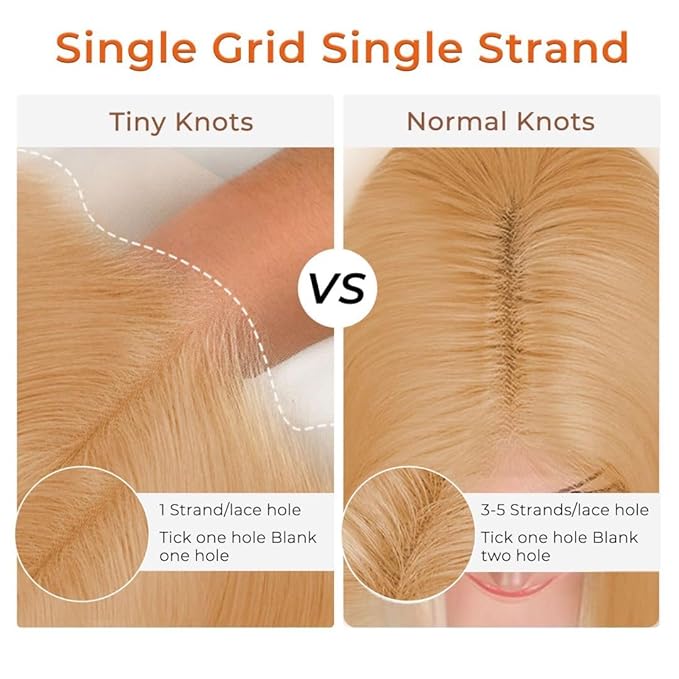 UMEGOOD Honey Blonde Wig Human Hair 27# Colored Ash Blonde Wig Human Hair 9X6 HD Body Wave Lace Front Wigs 200 Density 9X6 Glueless Frontal Wigs Human Hair Pre-Plucked Honey Blonde Wig 26 Inch