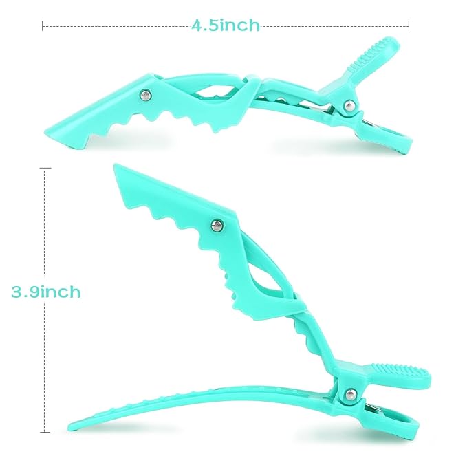 Ondder 24 Pack Alligator Hair Clips, Clips for Hair Sectioning, Hair Styling Accessories for Women Men Girls Teens,Multicolor